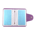 Purple Color Nail Art Stamping Plate and Accessories Organizer For 6X12cm Size Plate Organizer