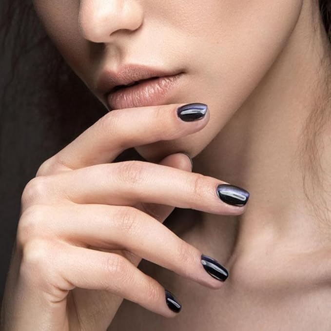 Pink Press on Nails Square Short Cute Fake Nails Press ons Nails Tips Artificial Acrylic Kit Full Cover Short False Nails with Flowers Glossy Design Stick on Nails for Women 24Pcs