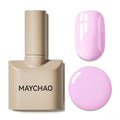 MAYCHAO 15ML Cake Pop Gel Nail Polish 1Pc Pop Pink Gel Polish Soak Off UV LED Nail Lamp Curing Needed for Nail Art Manicure Salon DIY at Home, 0.5 OZ