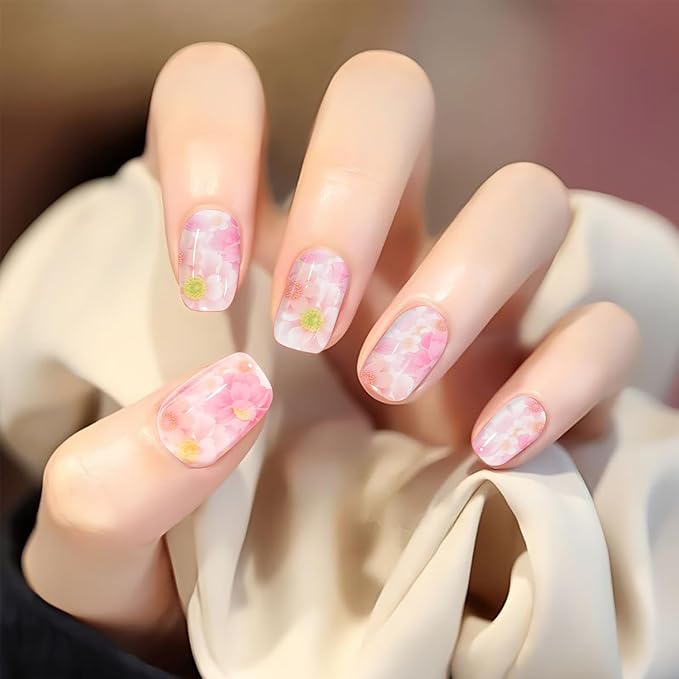 WOKOTO 300 Sheets Nail Transfer Foil Art Kit, Flower Lace Rose Nail Foils Transfer Nail Art Stickers For Nails, Gel Nail Transfer Stickers Decals Wraps Nail Polish Foil Transfer Sheets Set