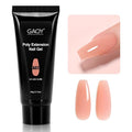 GAOY Poly Gel, 60g Nail Extension Gel, Tea Rose Builder Enhancement for Beginner & Professional Nail Art Salon DIY at Home
