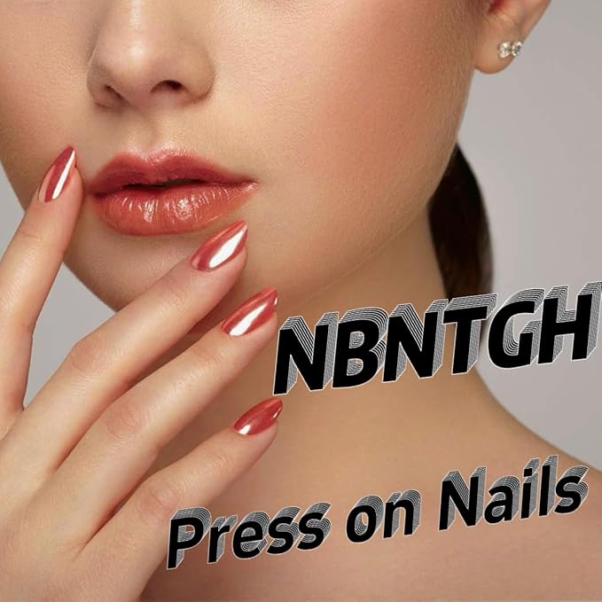 Pink Nail Press ons Ombre French Tip Fake Nails Flower False Nails with Butterfly Design Glossy Duck Glue on Nails Reusable Artificial Acrylic Full Cover Stick on Nails for Women Manicure 24Pcs