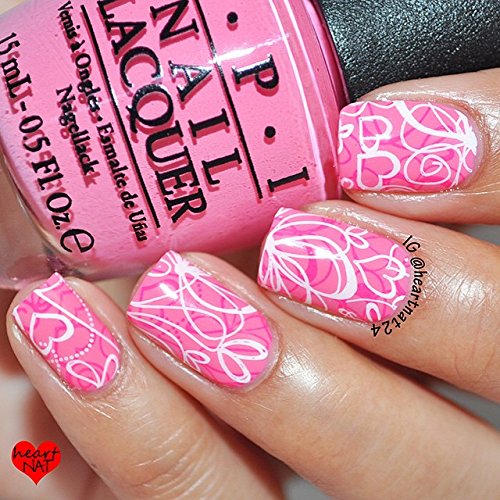 PUEEN Nail Art Stamp Collection Set 24B-L STAMPING BUFFET - LEISURE - NEW Set of 24 All You Can Stamp Full Size Stamping Image Plates Manicure DIY (Infinite Images With Your Creativity) Now with
