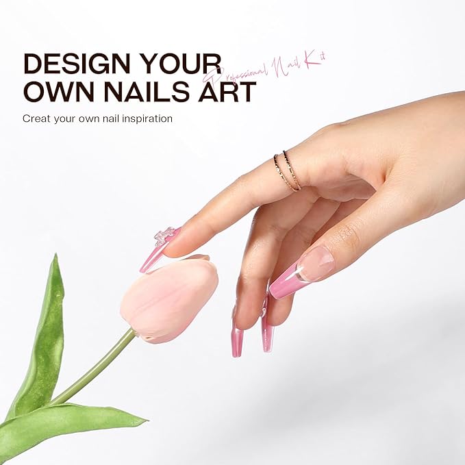 Morovan Builder Gel For Nails: Long-Lasting Hard Gel For Nails Extension Builder Clear Hard Nail Strengthen Nail Sculpture Building