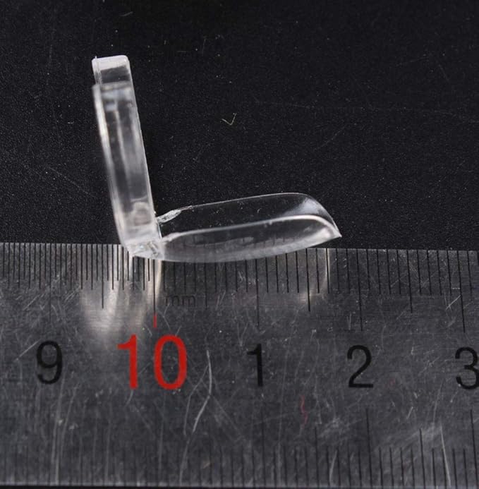 Finger Angel 100 pcs Clear Polish Nail Display UV Gel Colour Pops Display Nail Art Ring Style Nail Tips False Nails