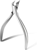 FVION Toenail Clipper Straight Blade, Professional Toe Nail Clipper for Senior, Ingrown Toenail Tool for Thick Ingrown Nails