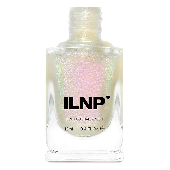 ILNP Mile High - Pink-Purple, Forest Green Iridescent Topper Nail Polish
