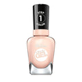 Sally Hansen Miracle Gel Salon Quality Nail Polish | Gel-Like Formula, Two-Step System, No UV Light Needed, Long Lasting | Sheer | 187 Sheer Happiness | Translucent Pale Pink Nail Polish