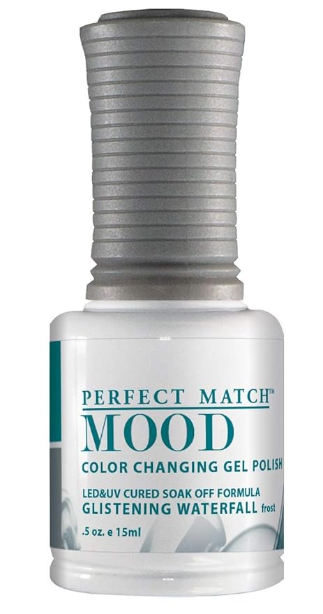 LeChat Perfect Match Mood Gel Polish, Glistening Waterfall, 0.500 Ounce (MPMG14)