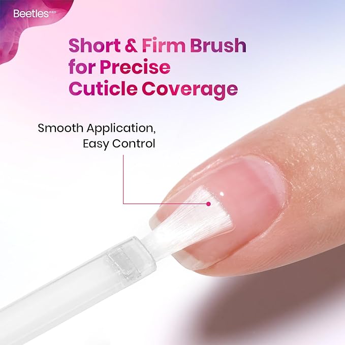 Beetles Pro Nail Primer for Gel Nail Polish, 20ml Primer Hema-Free & Acid Free Nail Bond Prep Acrylic Supplies Fast Dry Nail Supplies Professional Salons Manicured