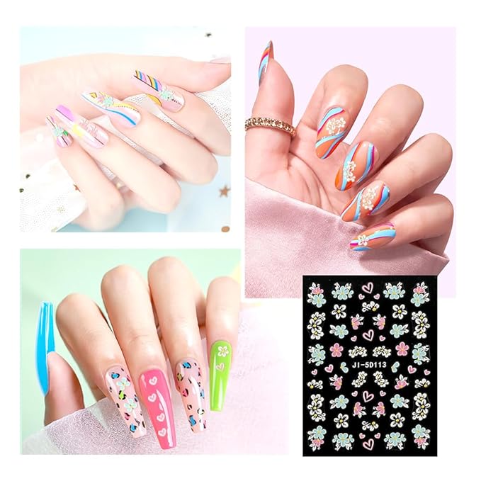 12 Colors Nail Art Pens Set, Nail Polish Pens Quick Dry Na il Polish Markers for DIY Na il Art Design, Acrylic Painting & Dotting, Manicure Tools for Beginners & Professionals