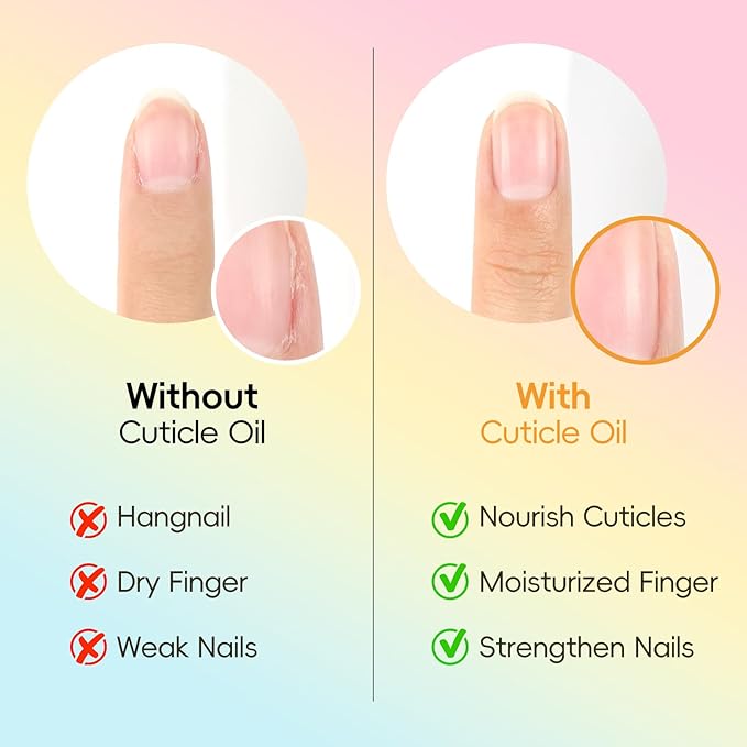 COSCELIA 16 PCS Cuticle Oil Pen for Nails Cuticle Revitalizer Oil Pens Set Nail Care Nourishment Treatment Moisturized Repair Pen Bulk Manicure Tools for Gel Nails