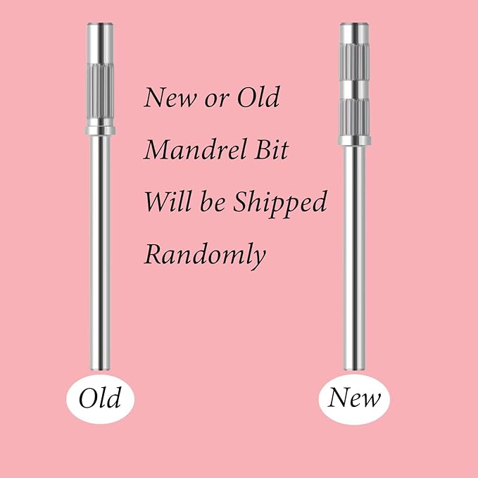 100pcs Small Nail Sanding Bands for Nail Drill, 3.1mm Mini Nail Sanding Mandrel Bits 180 Grit Fine Nail File Bits for Acrylic Nails Gel Manicure Pedicure Nail Prep Salon Supplies,Zebra