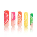 LOVFUL Press on Nails Lemonade| Handmade with Full Covered Crystals| Reusable Fake Nails| Square Mid length 1.7in| H185-S