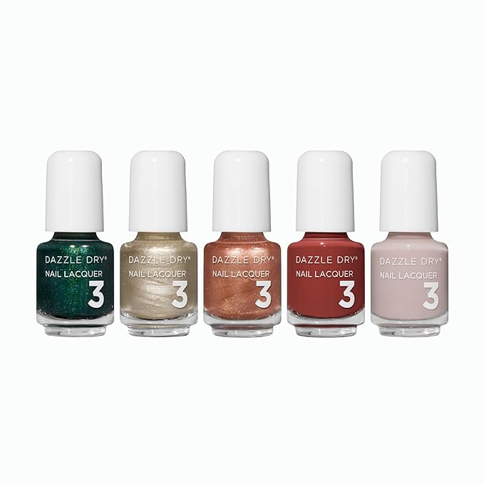 Dazzle Dry Mini Flight - Afterparty - 5 Mini Lacquers