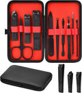 Manicure Set Gifts for Men Father's Day Gifts for Dad Professional Stainless Steel Nail Clipper Kit for Him Husband Brother Boyfriend Teen Boys for Birthday Christmas Stocking Stuffers Anniversary