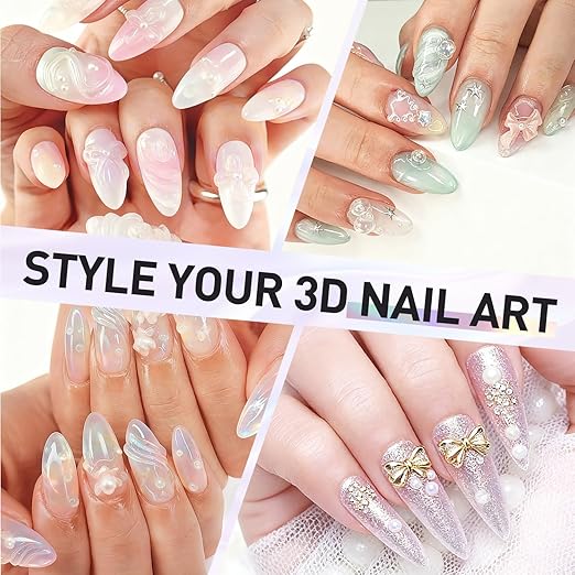 Sculpture Glue Gel 5g– Crystal Clear, Strong Adhesive for Diamonds, Crystals & Nail Charms – Quick LED Cure, No Residue, DIY & Salon Nail Art
