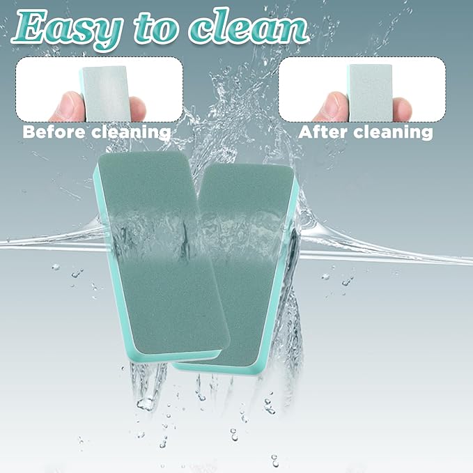 20 Pack Nail Buffer Block and Shine Kit, Mini Nail Buffers Smoother Mini Buffer Block Nails File Professional Manicure File Blocks for Polishing Smooth and Shiny Natural Nails (Green, Large)