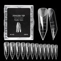 NMKL38 120PCS Dual Nail Forms 12 Sizes Extension Poly Nail Gel Full Cover