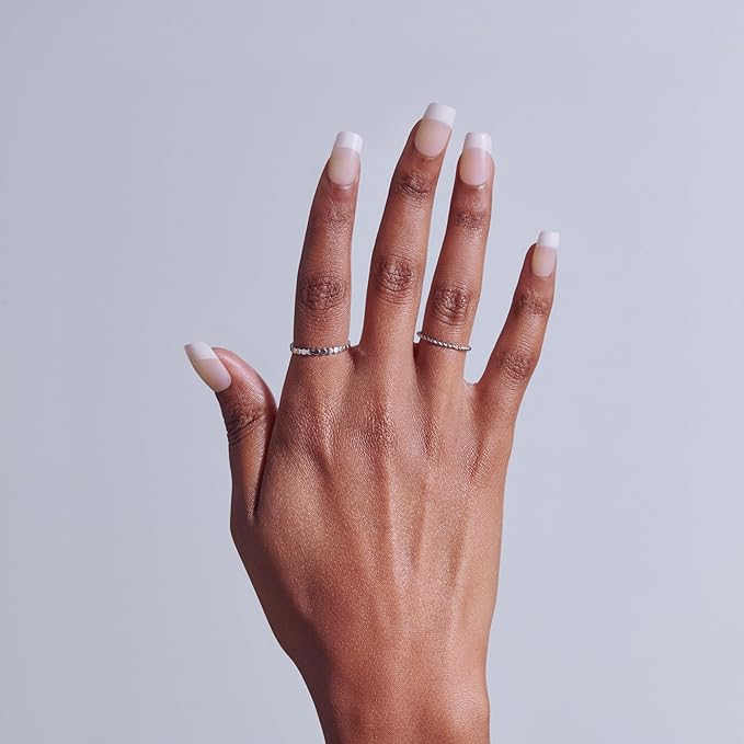 KISS CORE, Press On Nails, Nail glue included, 'Scenario', Pink, Medium Size, Squoval Shape, Includes 32 Nails, 2g Glue, 1 Manicure Stick, 1 Mini File