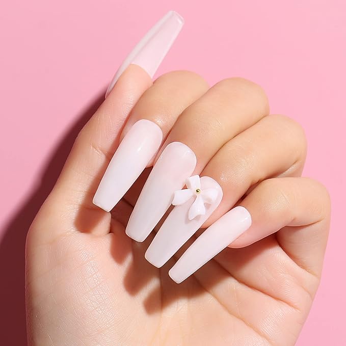 AIMEILI Hema Free Rubber Base Gel For Nails, Soak Off U V LED Clear Sheer Gel Nail Polish, 4 in 1 Nail Strengthen/Enhance/Base Coat/Color Set Of 6pcs X 10ml - Kit 46