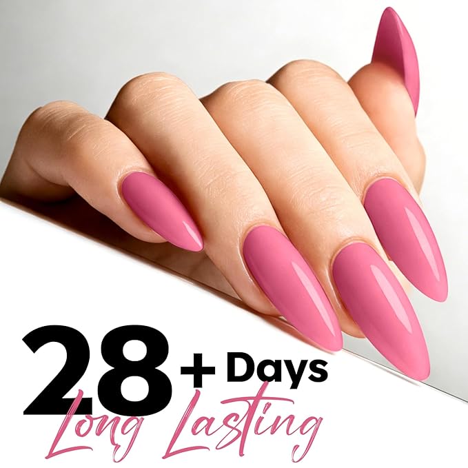 modelones Smokey Pink Gel Polish Grey Pink Gel Nail Polish Morandi Polish Soak Off LED Nail Art DIY Nail Manicure 15ML