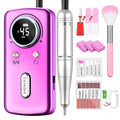 CozyZen Cordless Nail Drill Professional: 45000 RPM Rechargeable Electric Nail File Kit, Portable & Low Noise for Acrylic, Gel Nails, Manicure & Pedicure - Salon & Home Use