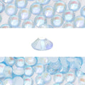 Novani 3000 Pieces Flatback Rhinestones Glass Round Gems F-Lt.Blue Crystals for Nail Art DIY Crafts Clothes Shoes,SS12,3.0-3.2mm