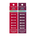 Dashing Diva Gloss Nail Strips Bundle - The Classic Reds Collection - Attention & Red Dahlia - UV Free, Chip Resistant, Long Lasting Gel Stickers - Contains 2 Sets
