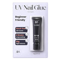 Tipex UV Gel Nail Glue – 30g Strong Hold Adhesive for Soft Gel & Acrylic Nail Tips, Long-Lasting 28+ Days, Large Volume Tube, Also for Rhinestone Nail Art