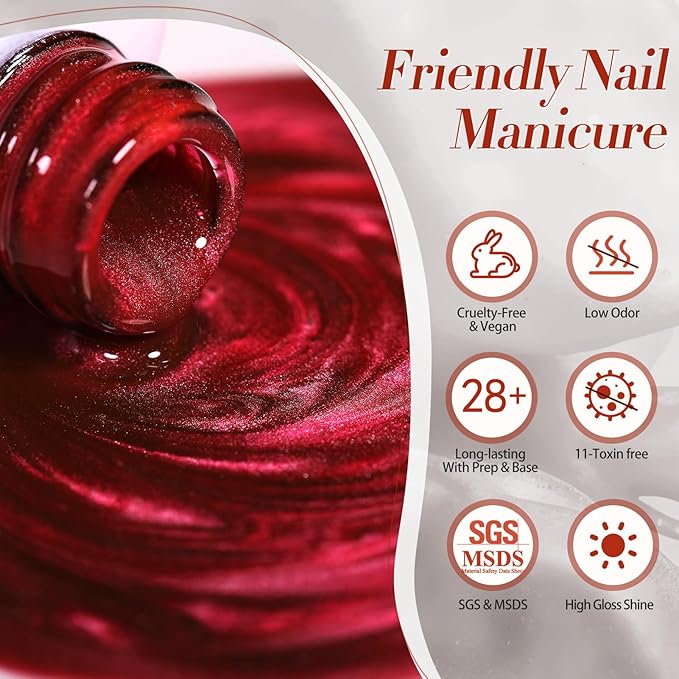 Born Pretty Magnetic Gel Nail Polish Water Light Cat Magnetic Eye Gel Black Orchid Jelly Glass Crystal Nail Polish Glitter Shimmer Auroras Nail Art Manicure Kit 6PCS