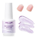 GELLEN Fiber Glass Base Gel Polish, 0.51 Fl.oz Clear Nail Strengthener for Repair Broken Damaged Thin Weak Nails, Professional Soak Off UV Base Coat Salon Home