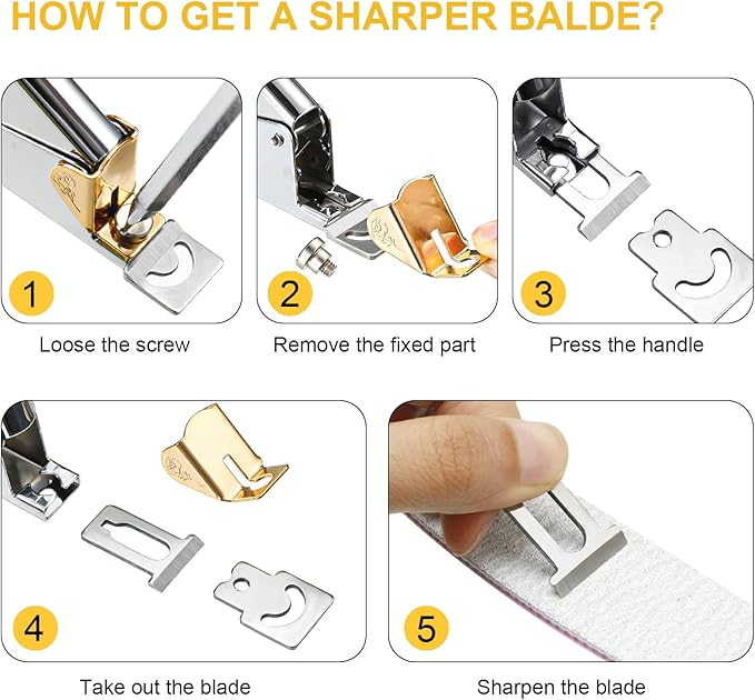 Mudder Acrylic Nail Clippers Kit False Nails Tips Cutter Professional Cuticle Trimmer Nipper Cutter Pusher Remover Stainless Steel Manicure Pedicure Art Tools Set Salon Home(Silver)