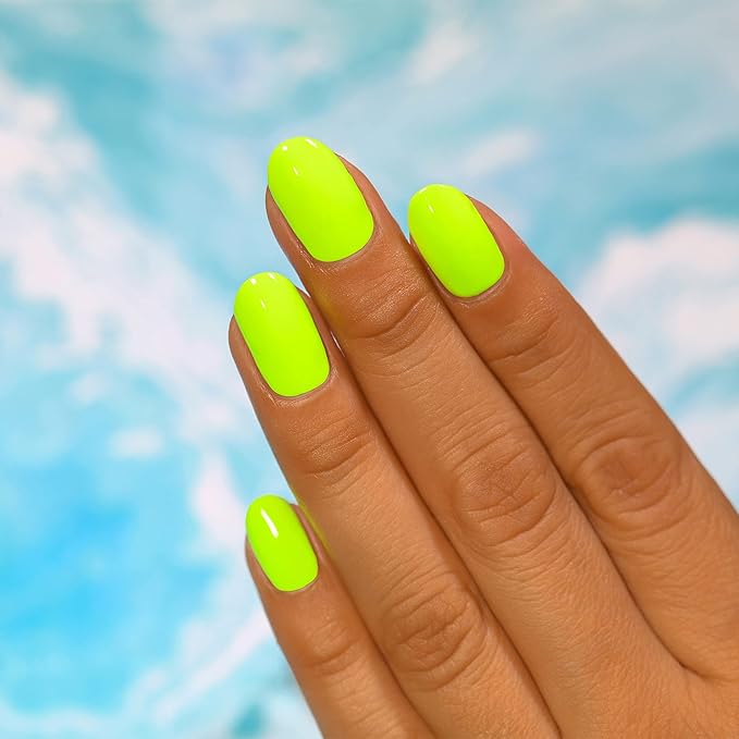 ILNP Playlist - Glowing Neon Lime Cream Nail Polish