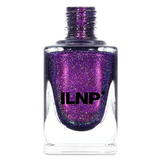 ILNP High Voltage - Royal Purple Holographic Nail Polish