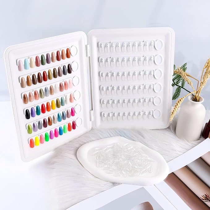 14 Pcs Replacement Detachable Nail Fixed Plates for C9 C10 Nail Color Display Swatch Book