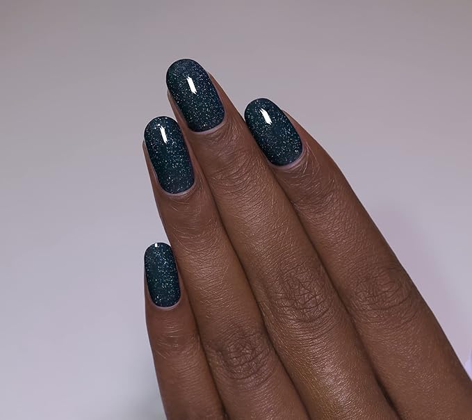 ILNP Snowstorm - Deep Blue Holographic Nail Polish