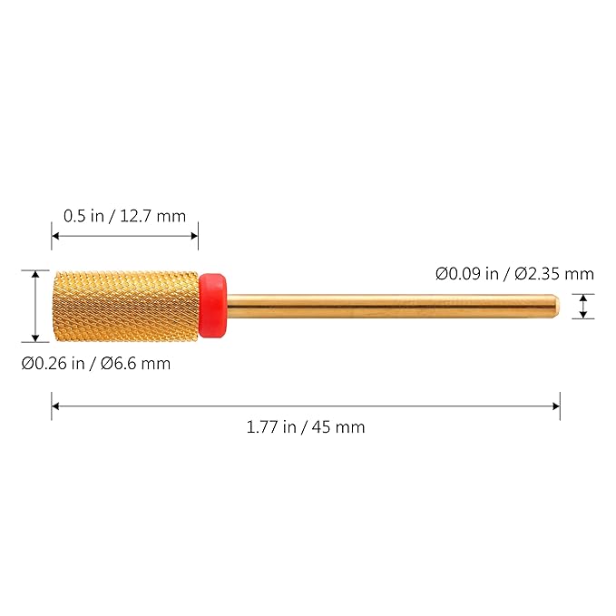 MIRACLE 3/32" Nail Drill Bits Large Barrel Head for Electric Drill Machines l (Fine)