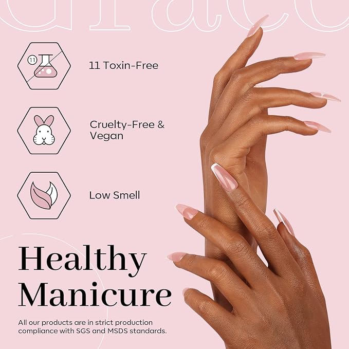 modelones Pink Gel Nail Polish Jelly Nude Pink Gel Polish French Tip Base Colors Translucent Soak Off U V Soap Nails for Nail Art Manicure at Home 15ML