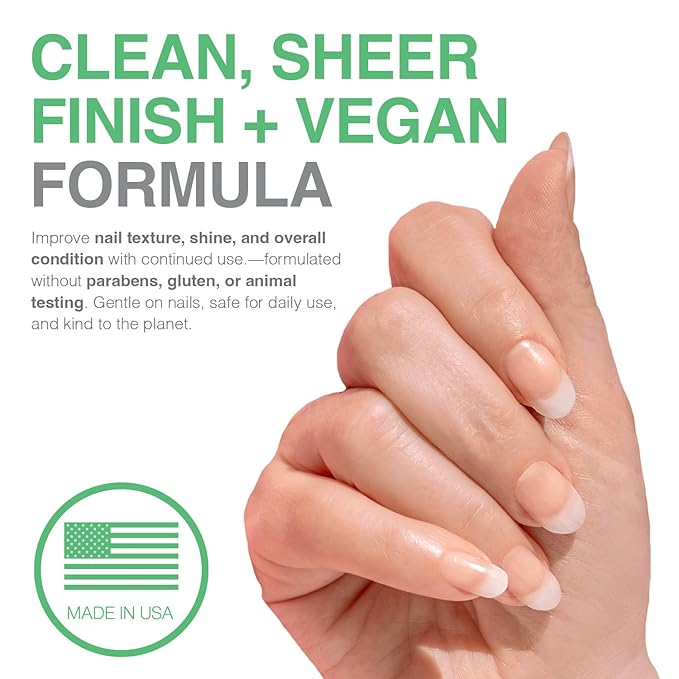 Probelle Nail Maintenance Formula 2, Nail Hardener and Strengthener for soft, brittle, and splitting nails - Reinforces, protects, conditions, strengthens, grows fingernails 5 fl oz/ 15 mL