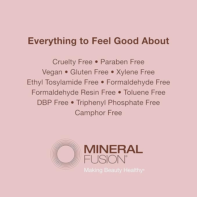 Mineral Fusion Nail Polish, Deep Red, Love Potion Love Potion 0.33 Fl Oz (Pack of 1)