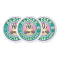 Badger Cuticle Cream, Deep Hydration for Dry, Cracked Cuticles & Hangnails, 100% Organic Cuticle Balm with Rich Shea Butter for Strong, Healthy Nails, Non-Greasy Cuticle Oil, .75oz Tin, 3-Pack