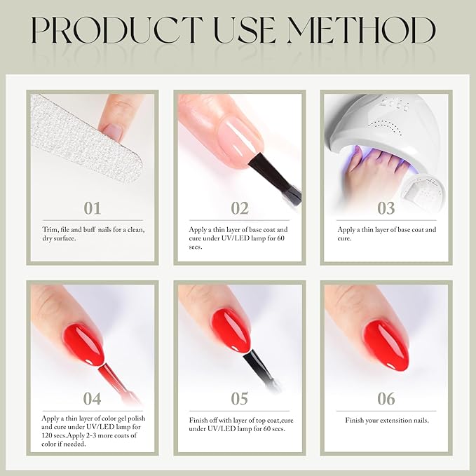 Double Rhythm Gel Polish 15ML Jelly Sheer Pastel Light Milky Color Pearl White Bottle 1 PC 0.5 OZ Full Size Nail Art Salon at Home (Gray White-D1387)