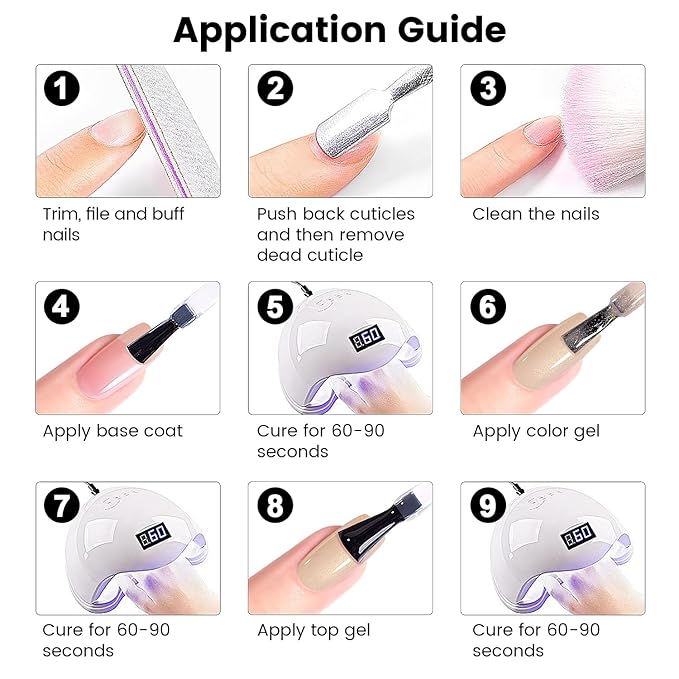 RARJSM Glitter Rubber Base Gel Nail Polish Nude Apricot Pink Rubber Base for Nails Gold Shimmer Brush on Quick Extend Builder Hard Gel Soak Off Curing Requires 15ml Salon Home French Manicure