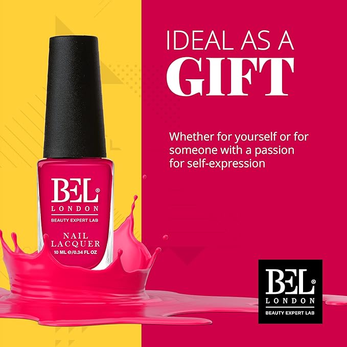 BL Candy Crash Luxury 6 Pack Nail Polish Set - The Queen Of Deluxe Nail Polish Sets - The Perfect Set For The Perfect Manicure - A Professional Quality Quick Dry Nail Polish Set