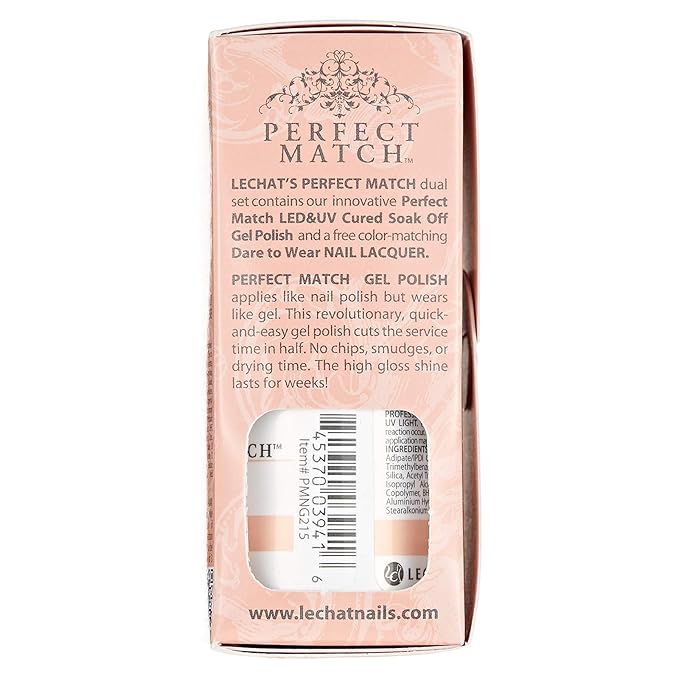LECHAT Lechat Perfect Match Nail Polish, Honeybuns, 0.5 fluid_ounces