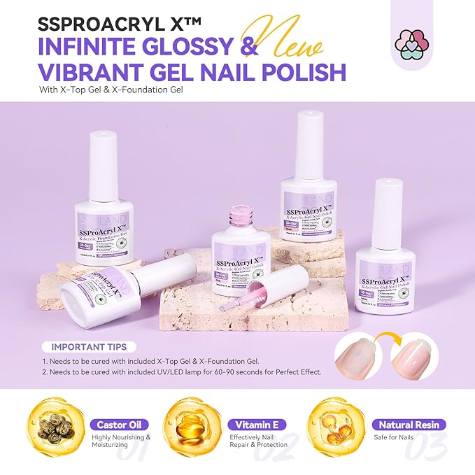 SAVILAND Professional Acrylic Nail Kit: Acrylic Nail Set KIt for Beginners with Everything Nail Tranning Mat Nail Art Brush Nail Drill Nail Polish with Dryer for Nail Extension Carving