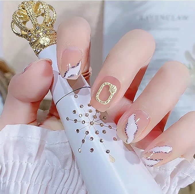 60 PCS Ocean Frame Nail Charm, 3D Retro Starfish Sea Abalone Shell Nail Charms Summer Metal Nail Charms Accessories Punk Nail Art Supplies for Manicure Nail Art Craft DIY Nail Decorations