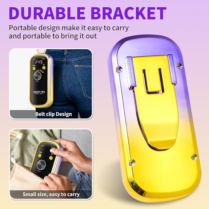 Professional Electric Nail Drill Kit 45000RPM with Bits and Base Yellow Portable Rechargeable Cordless Nail E- File Machine for Acrylic Gel Powder Nails and Manicure Pedicure Toenail Tool Set