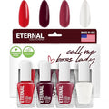 Eternal Nail Polish Set 4 Piece Kit: Long Lasting, Quick Dry and Cruelty Free. Made in USA - 0.46 Fluid Ounces Each (Call Me Boss Lady)